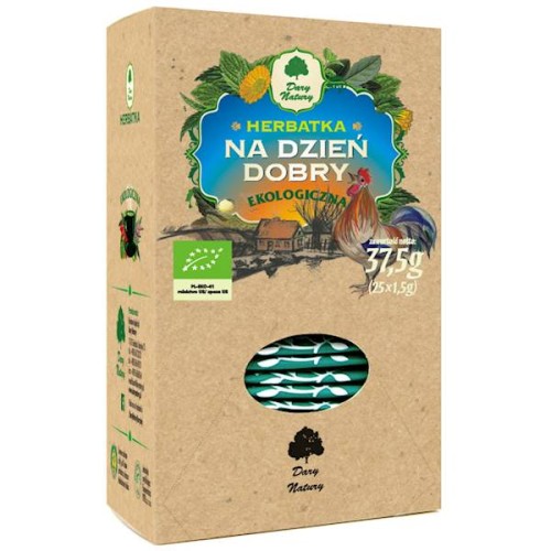 Herbatka Na Dzień Dobry fix EKO 25 x 1,5 g (saszetki) - Dary Natury