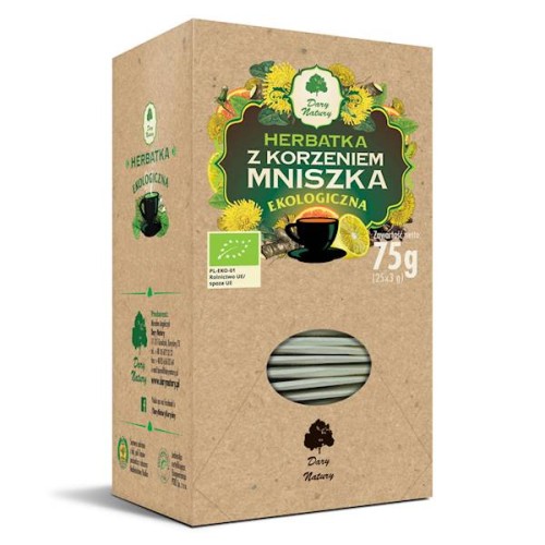 Herbatka z Korzeniem Mniszka EKO fix 25 x 3 g (saszetki)- Dary Natury