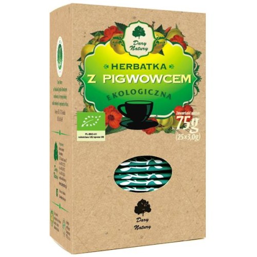 Herbatka z Pigwowcem EKO fix 25 x 3 g (saszetki) - Dary Natury