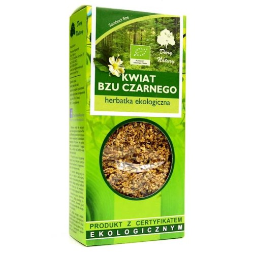 Bez czarny kwiat EKO 50 g - Dary Natury