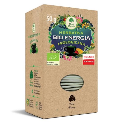 Herbatka Bio-Energia EKO fix 25 x 2 g (saszetki) - Dary Natury