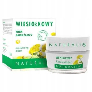 Krem nawilżający wiesiołkowy 50 ml - Naturalis