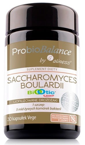 ProbioBalance Saccharomyces Boulardii 5 mld 30 kapsułek vege - Aliness