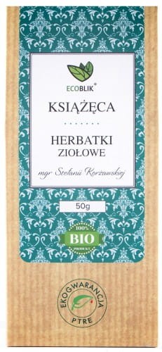 EcoBlik herbatka Książęca wsparcie prawidłowej wagi ciała EKO 50 g - Aliness