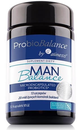 ProbioBalance Man Balance 20 mld 30 kapsułek vege - Aliness