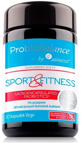 ProbioBalance Sport & Fitness Balance 30 mld 30 kapsułek vege - Aliness