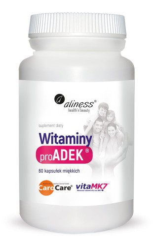 Witaminy ProADEK® 60 kapsułek miękkich - Aliness