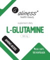 L-Glutamine 500 mg 100 kapsułek vege - Aliness