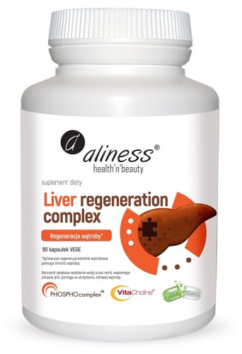 Liver Regeneration Complex 90 kapsułek vege - Aliness
