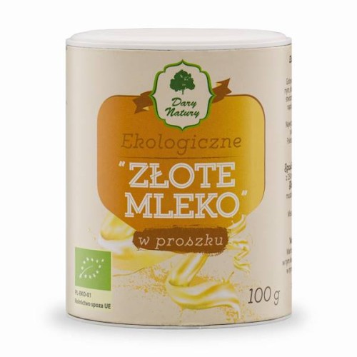 Ekologiczne Złote Mleko w proszku 100 g - Dary Natury