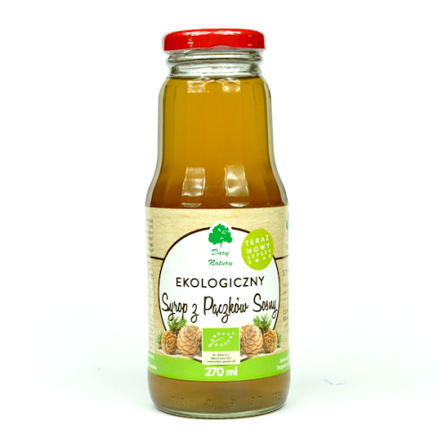 Syrop z pączków sosny EKO 270 ml - Dary Natury