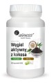 Węgiel aktywny z kokosa Food Grade 300 mg 100 kapsułek vege - Aliness