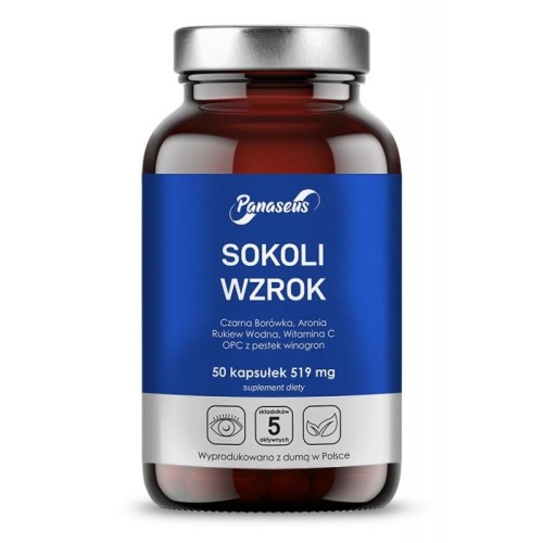 Sokoli Wzrok 50 kapsułek roślinnych - Panaseus
