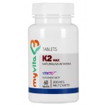 Witamina K2 mk-7 Max 200 mcg 60 tabletek - MyVita