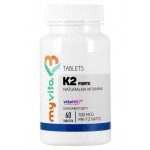 Witamina K2 mk-7 Forte 100 mcg 60 tabletek - MyVita