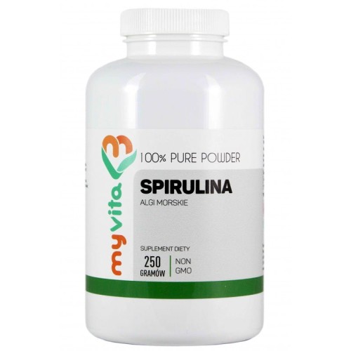 Spirulina algi morskie proszek 250 g - MyVita