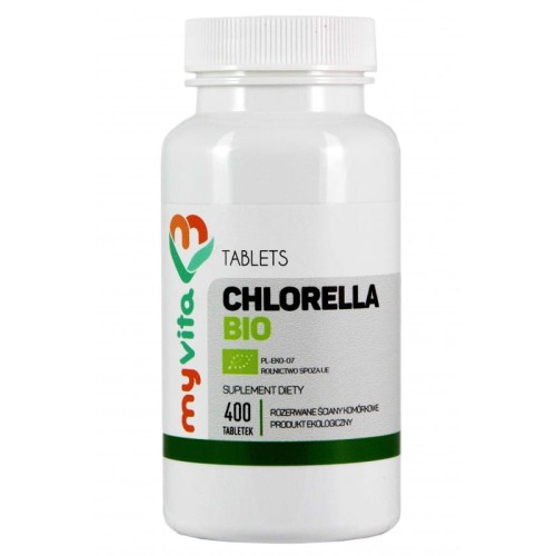 Chlorella BIO 400 tabletek - MyVita