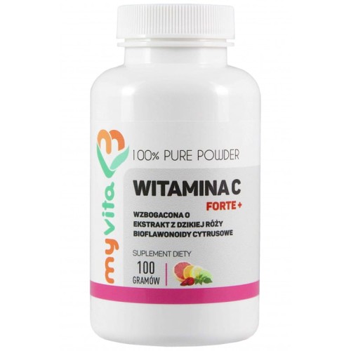 Witamina C Forte+ 1000 mg proszek 100 g - MyVita
