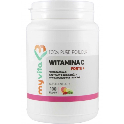 Witamina C Forte+ 1000 mg proszek 1 kg - MyVita