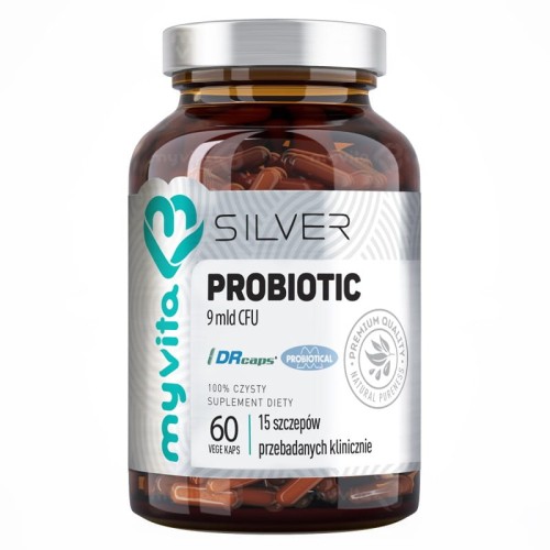 Silver Probiotic 9 mld 60 kapsułek vege - MyVita
