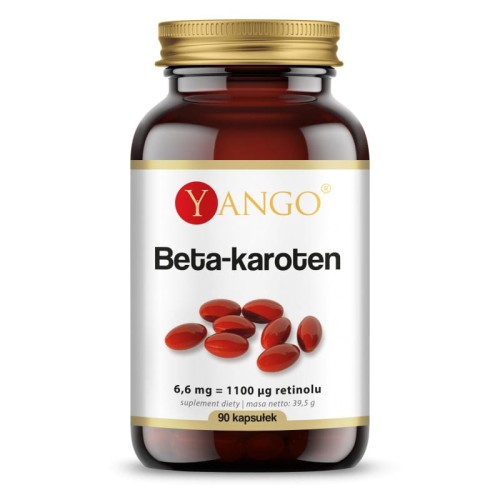 Beta-karoten 90 kapsułek - Yango
