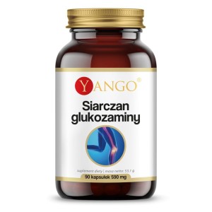 Siarczan glukozaminy 90 kapsułek roślinnych - Yango