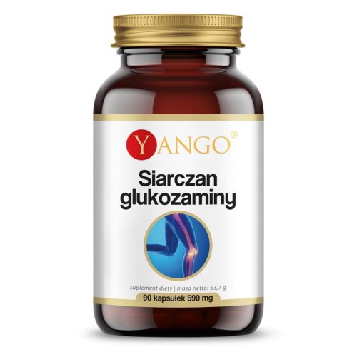 Siarczan glukozaminy 90 kapsułek roślinnych - Yango