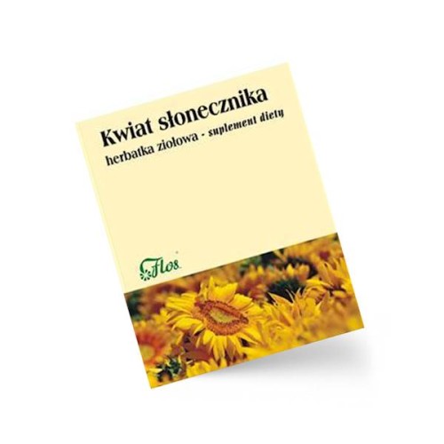 Słonecznik kwiat - suplement diety - 50 g - Flos