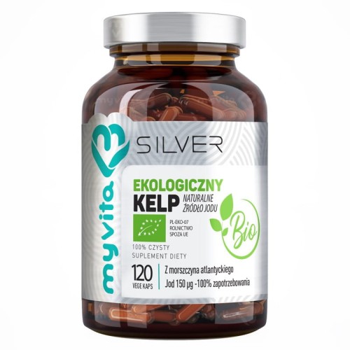 Silver Kelp BIO Jod 120 kapsułek vege - MyVita