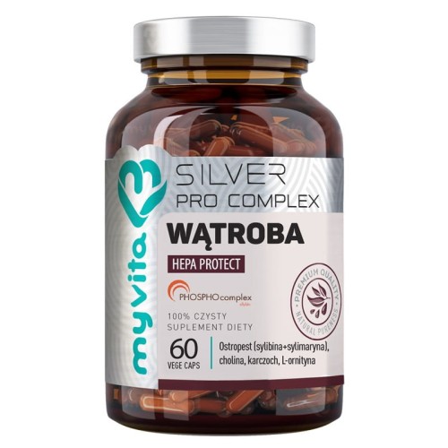 Silver Wątroba Hepa Protect 60 kapsułek vege - MyVita