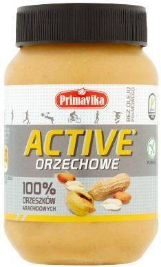 Masło orzechowe Active 100% 470 g - Primavika