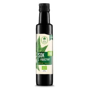 Sok z pokrzywy EKO suplement diety 250 ml - Dary Natury