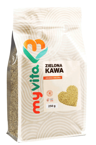 Zielona kawa mielona 250 g - MyVita