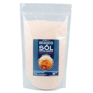 Sól himalajska drobna (różowa) 1 kg - Natura Med