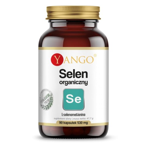 Selen organiczny 90 kapsułek roślinnych - Yango