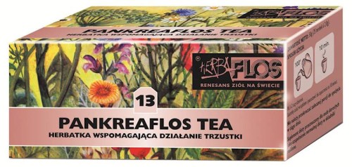 Pankreaflos 13 tea trzustka fix 25 x 2 g- Herbaflos