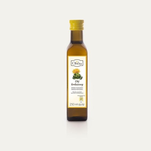 Olej krokoszowy zimnotłoczony 250 ml - Olvita