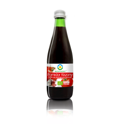 Pomidor kiszony 100% sok ekologiczny tłoczony 300 ml - Bio Food