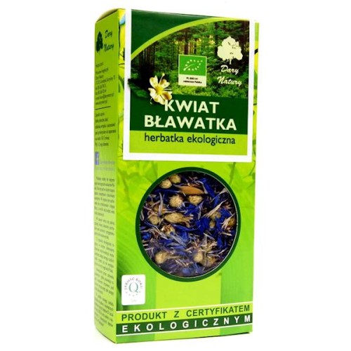 Bławatek kwiat EKO 25 g - Dary Natury