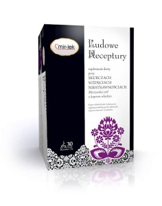 Ludowe Receptury przy skurczach, wzdęciach, niestrawnościach 30 x 2,5 g - Mir-Lek