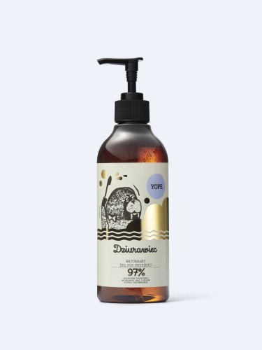 Naturalny żel pod prysznic Dziurawiec 400 ml - Yope