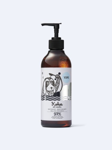 Naturalny żel pod prysznic Kokos i Sól Morska 400 ml - Yope