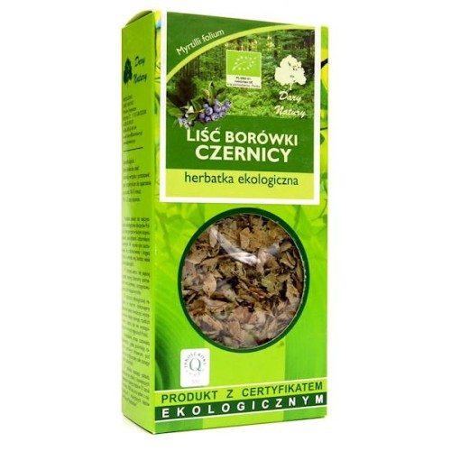Borówka czernica liść EKO 25 g - Dary Natury