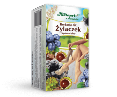 Herbatka żylaczek fix 20 x 2 g - Herbapol Kraków