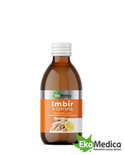 Imbir z cytryną 250 ml - EkaMedica