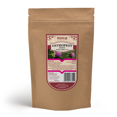 Ostropest plamisty mielony odtłuszczony 500 g - Biooil