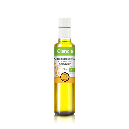 Olej słonecznikowy EKO 250 ml - Olandia