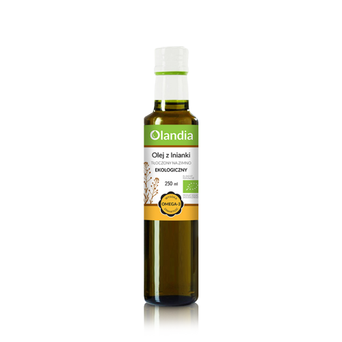 Olej z lnianki rydzowy EKO 250 ml - Olandia