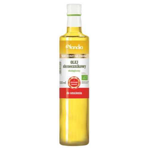 Olej słonecznikowy do smażenia EKO 500 ml - Olandia