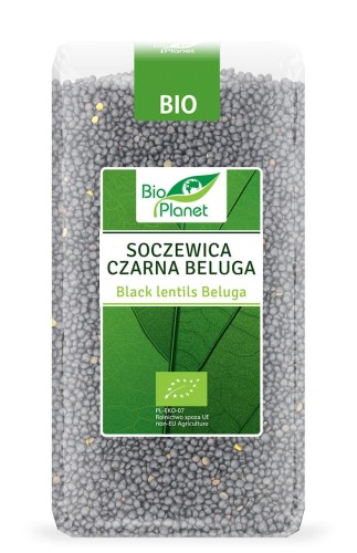 Soczewica czarna Beluga 500 g - Bio Planet